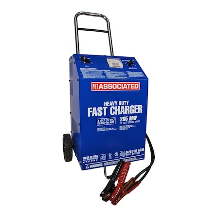 Associated Equipment CHARGER, 612V 70622A, AGM, 265 AMP CRANKING ASO6009AGM